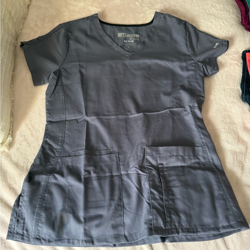 Grey's Anatomy Active Women's Short Sleeve Top - Slate